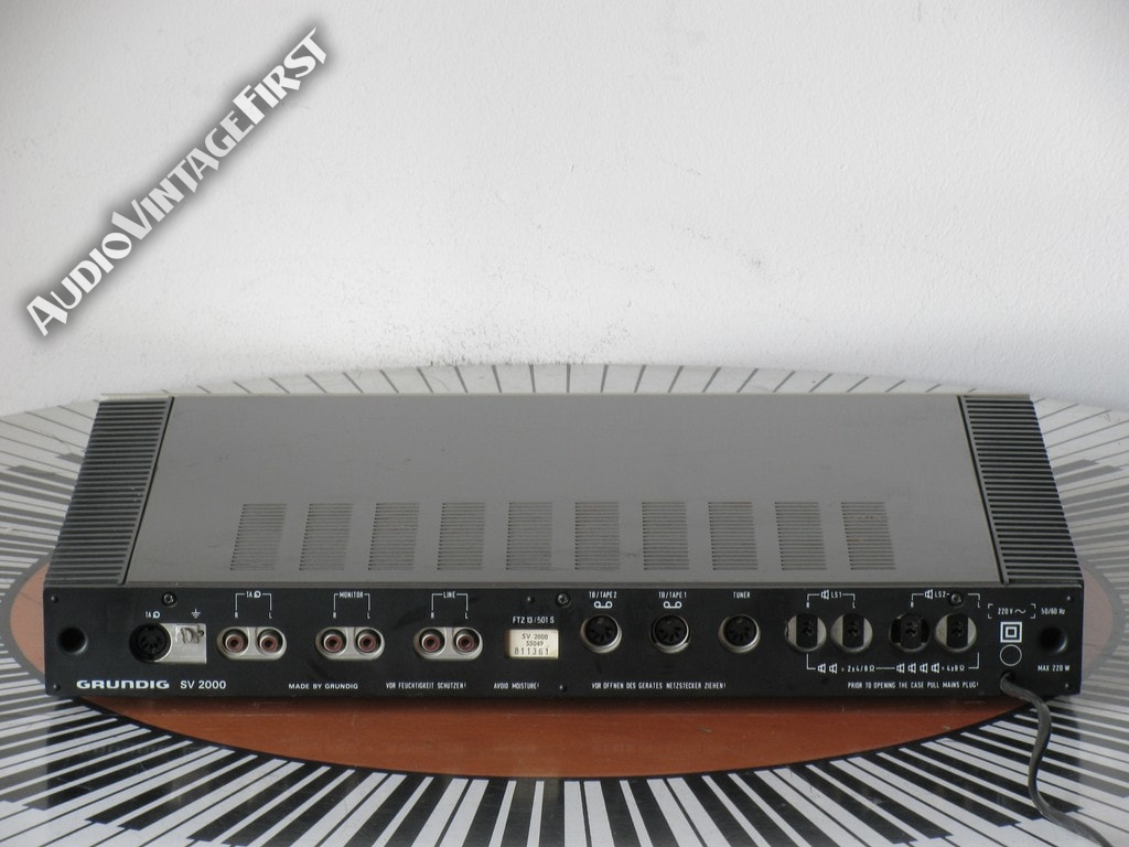 SV 2000 AudioVintageFirst